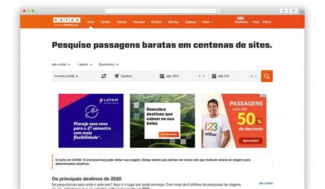 sites de compra de passagens aéreas kayak.
